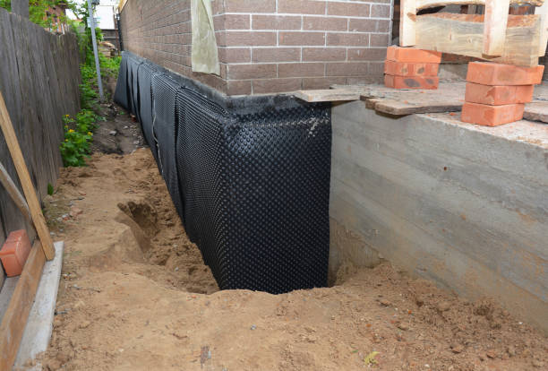 SJ Waterproofing Pros technician performing targeted Vapor Barrier Installation assessment in Andrews, NC